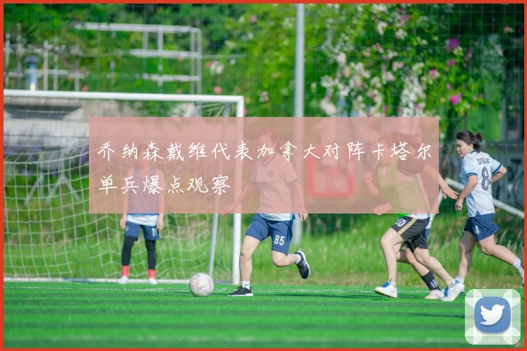 乔纳森戴维代表加拿大对阵卡塔尔单兵爆点观察